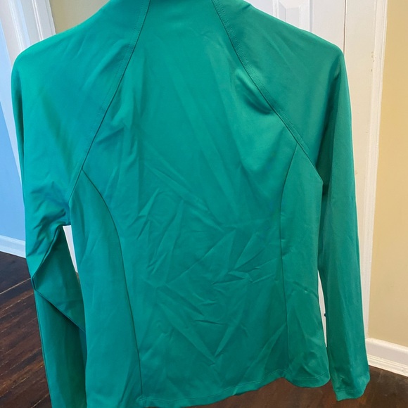 Tommy Bahama Athletic Green Zip-Up Jacket - Picture 2 of 3
